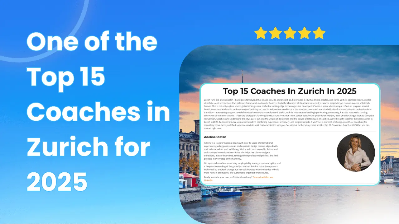Top 15 Coaches In Zurich In 2025