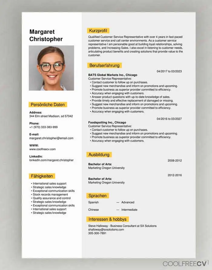 Swiss CV Templates That Aren't Helpful