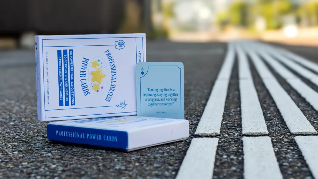 photo with power cards by Adelina Stefan