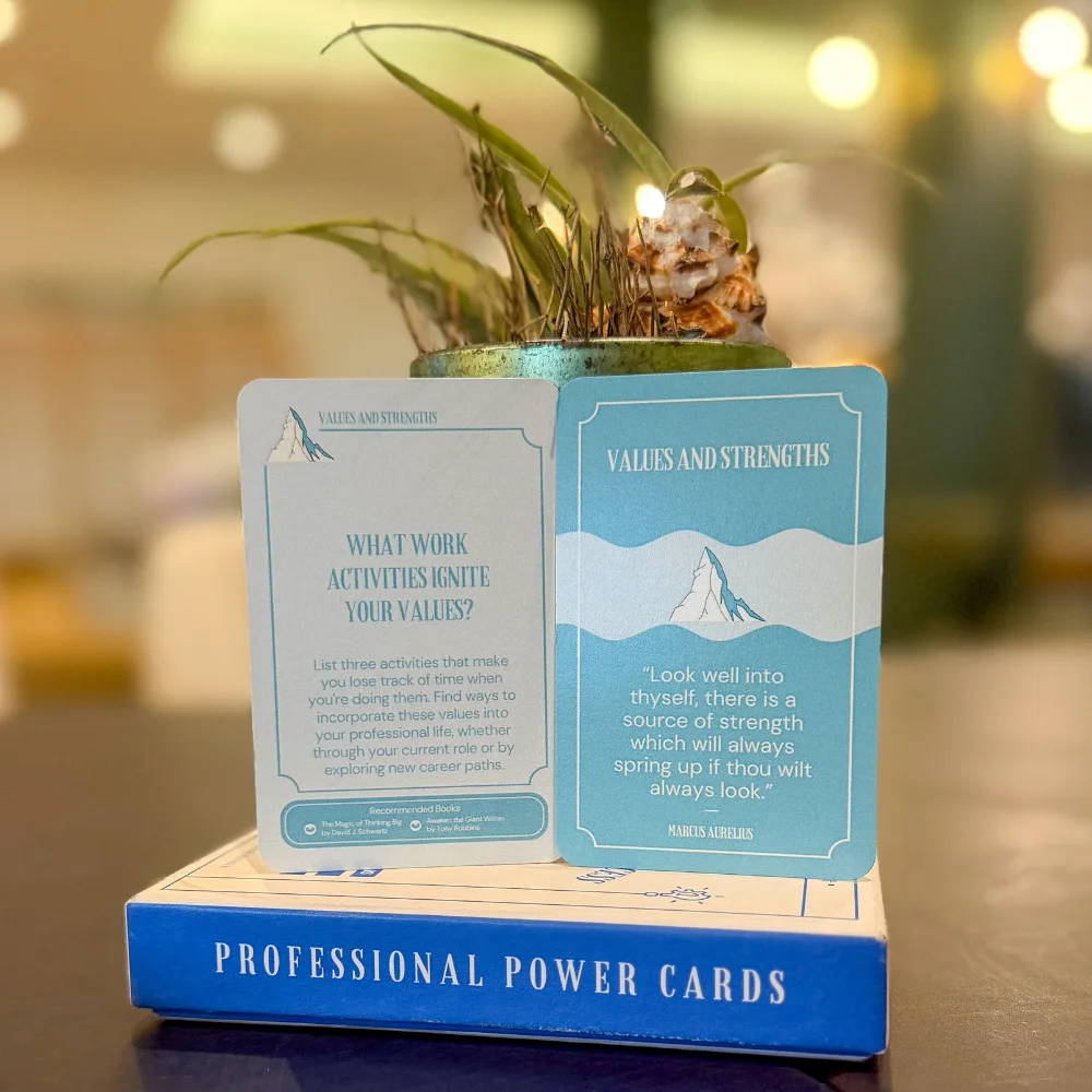 Power Card - Self Coaching Tool for Professionals